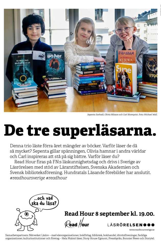 De tre superläsarna