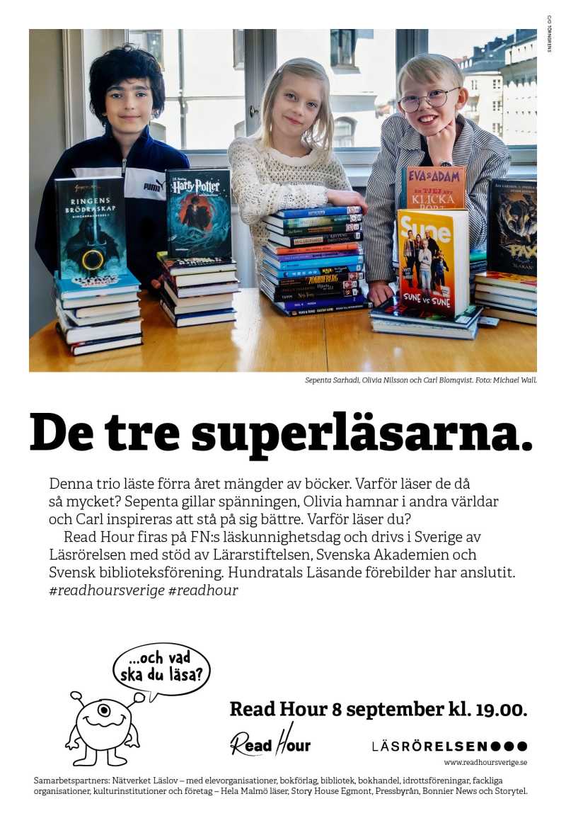 De tre superläsarna